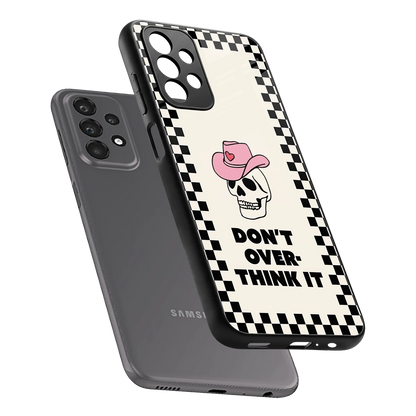Chill Mode sleek samsung galaxy a23 cover with tempered glass back and TPU edges
