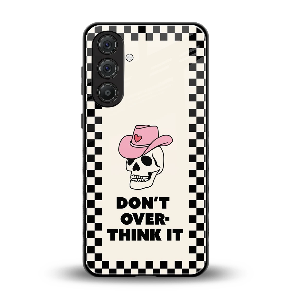 Chill Mode back phone cover | glass case for samsung galaxy a17 5g