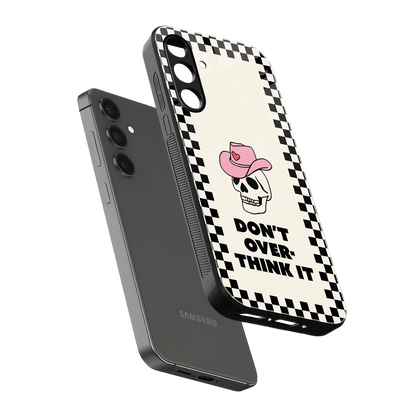 Chill Mode sleek samsung galaxy m34 5g cover with tempered glass back and TPU edges