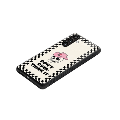 Chill Mode stylish phone case for samsung galaxy a14 5g | glossy glass and slim fit