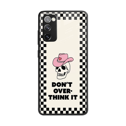 Chill Mode back phone cover | glass case for samsung galaxy s20 fe