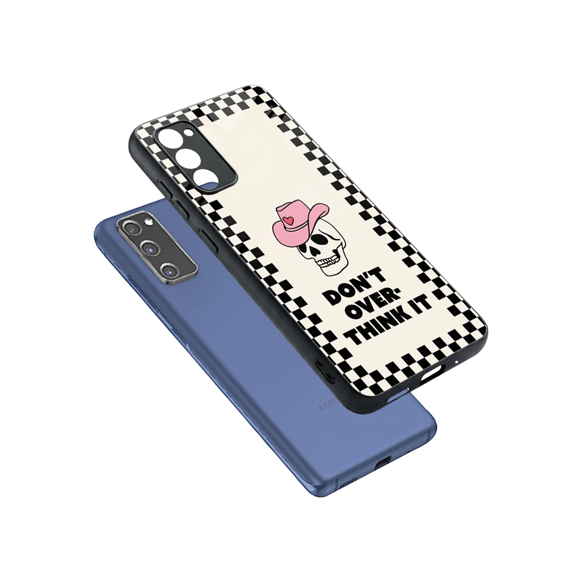Chill Mode sleek samsung galaxy s20 fe cover with tempered glass back and TPU edges