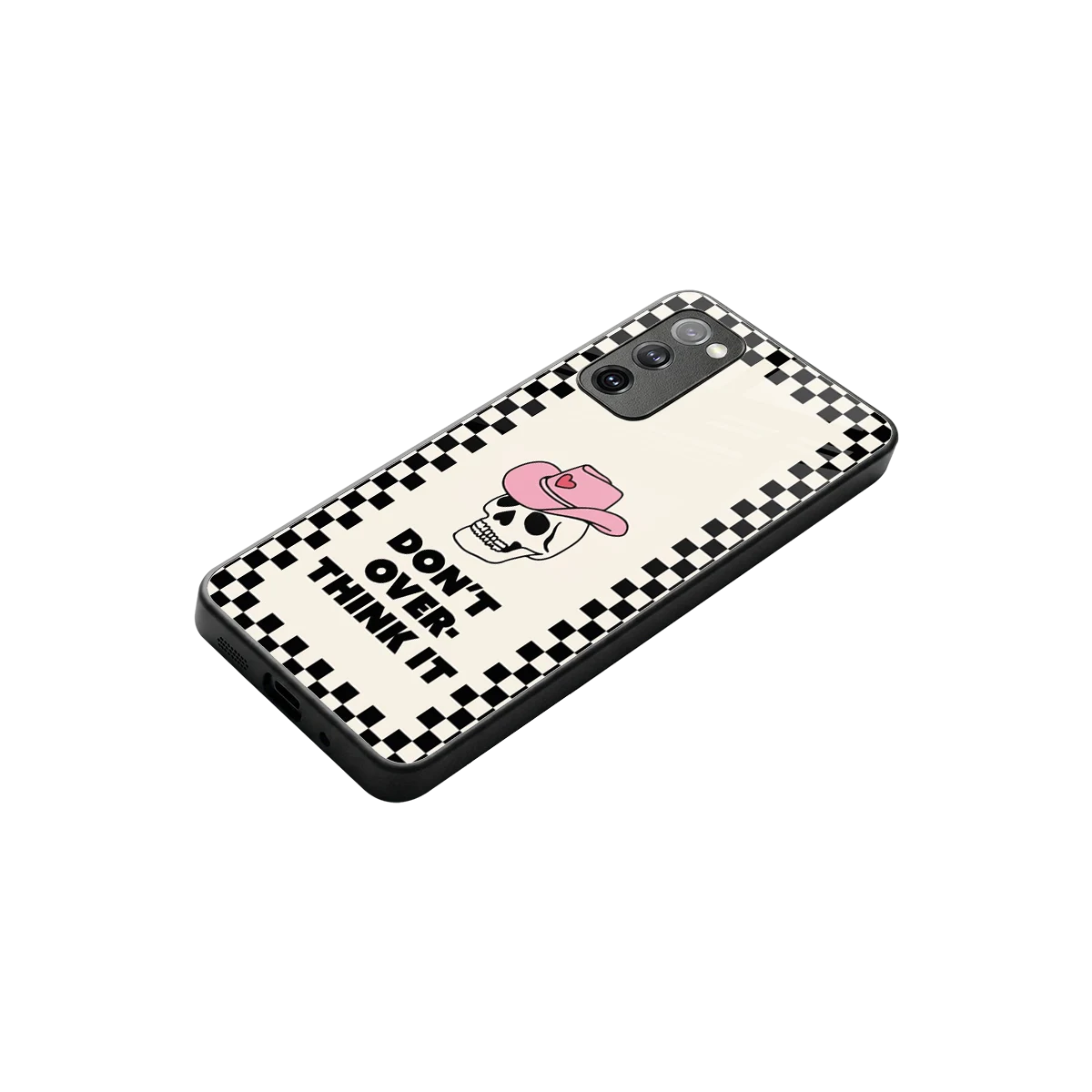 Chill Mode stylish phone case for samsung galaxy s20 fe | glossy glass and slim fit
