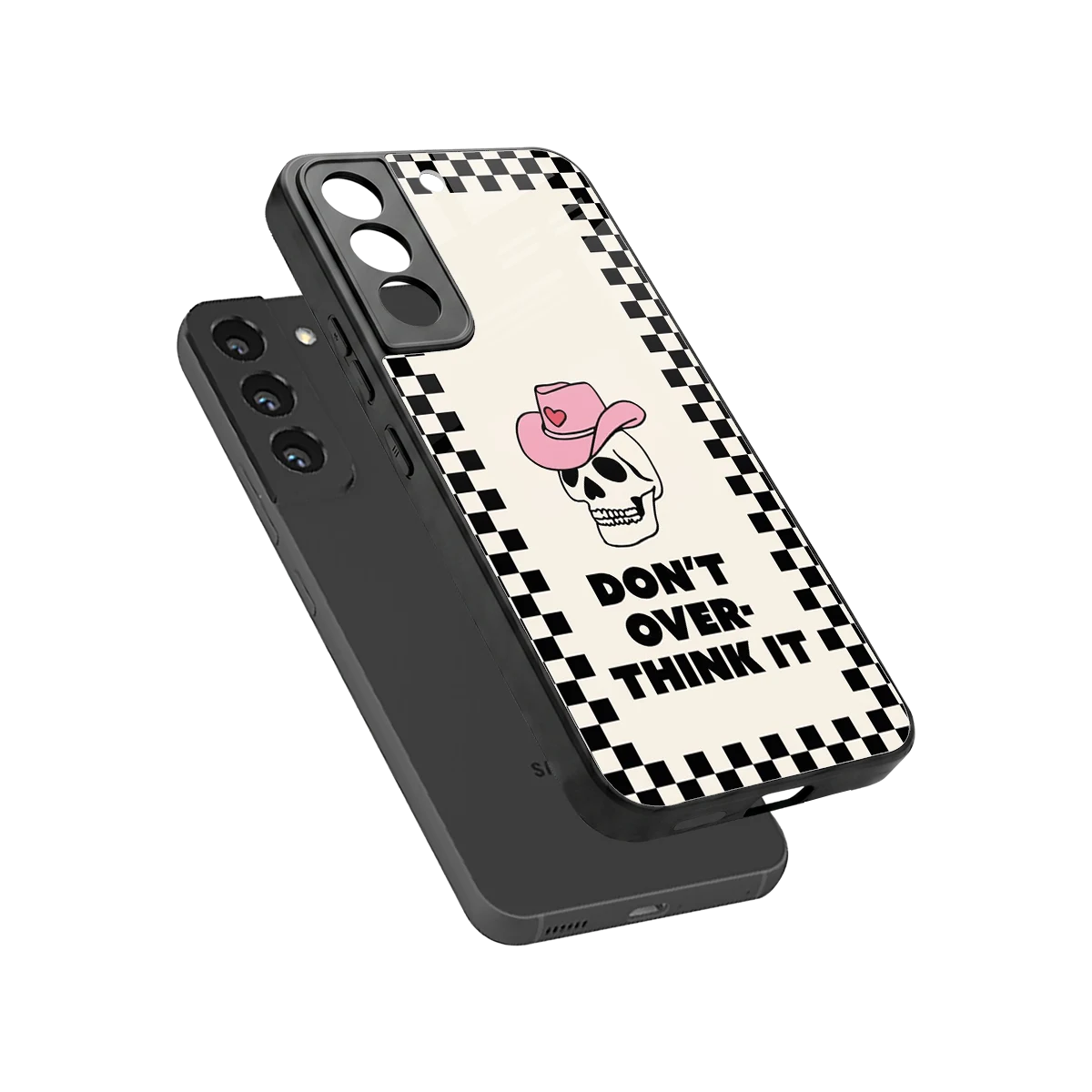 Chill Mode sleek samsung galaxy s22 cover with tempered glass back and TPU edges