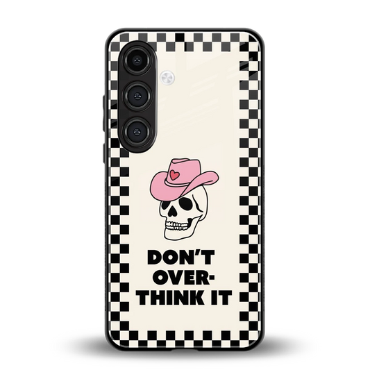 Chill Mode back phone cover | glass case for samsung galaxy s24