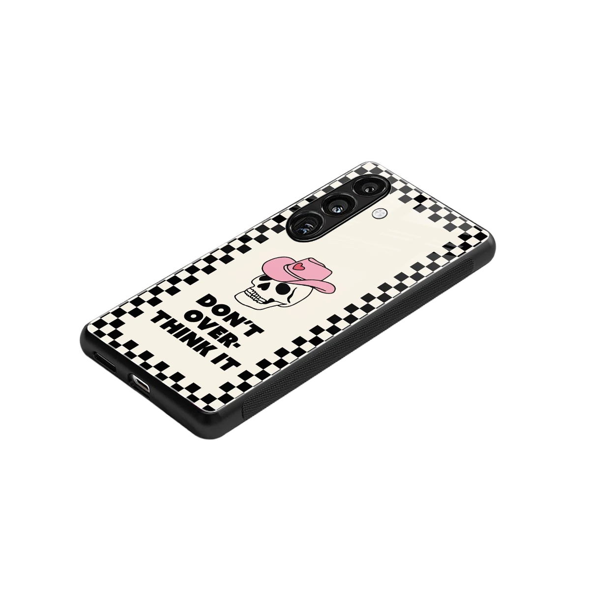 Chill Mode stylish phone case for samsung galaxy s24 | glossy glass and slim fit