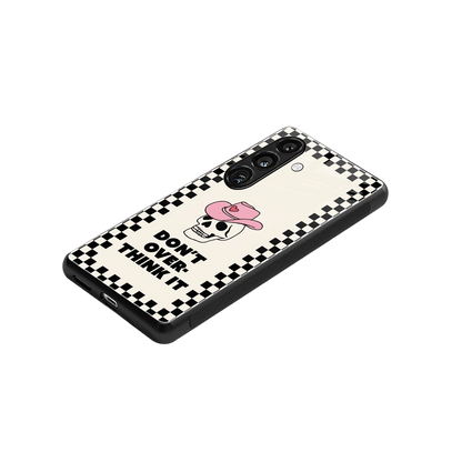 Chill Mode stylish phone case for samsung galaxy s24 | glossy glass and slim fit