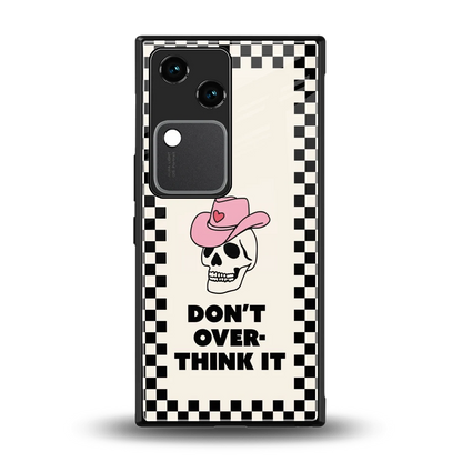 Chill Mode back phone cover | glass case for vivo v30