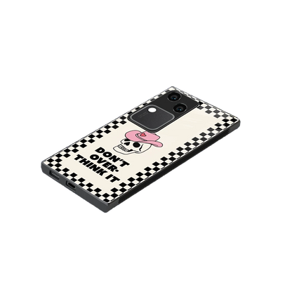 Chill Mode stylish phone case for vivo v30 | glossy glass and slim fit