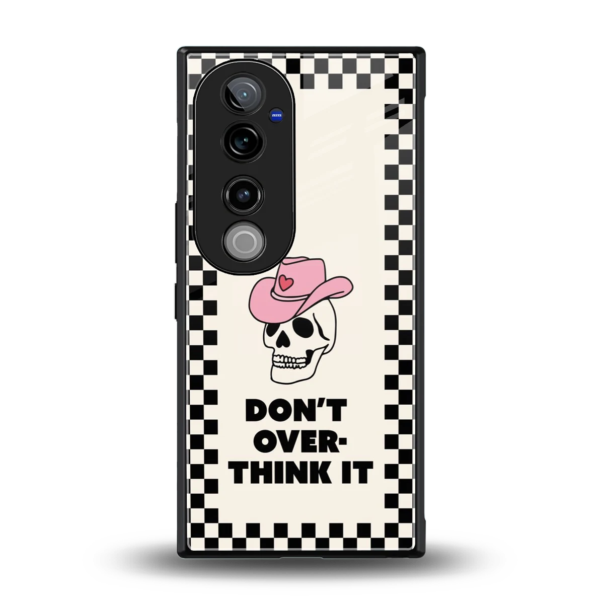 Chill Mode back phone cover | glass case for vivo v40 pro