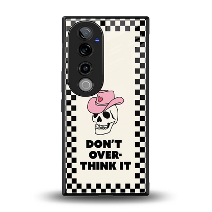 Chill Mode back phone cover | glass case for vivo v40 pro