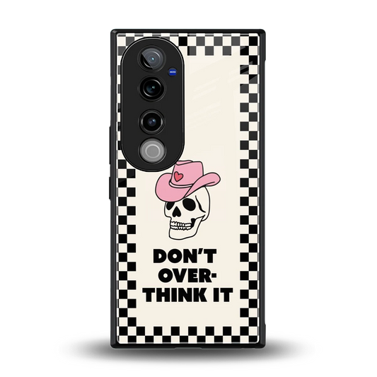 Chill Mode back phone cover | glass case for vivo v40 pro