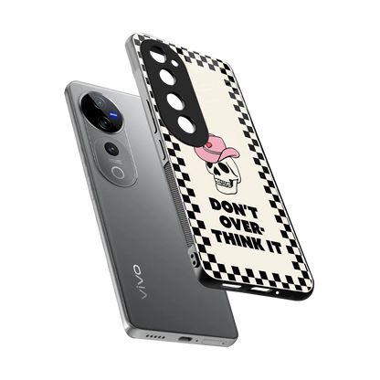 Chill Mode sleek vivo v40 pro cover with tempered glass back and TPU edges