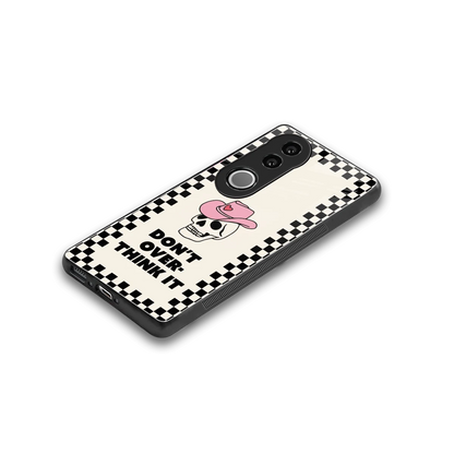 Chill Mode stylish phone case for vivo v50 | glossy glass and slim fit