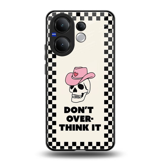 Chill Mode back phone cover | glass case for vivo v60