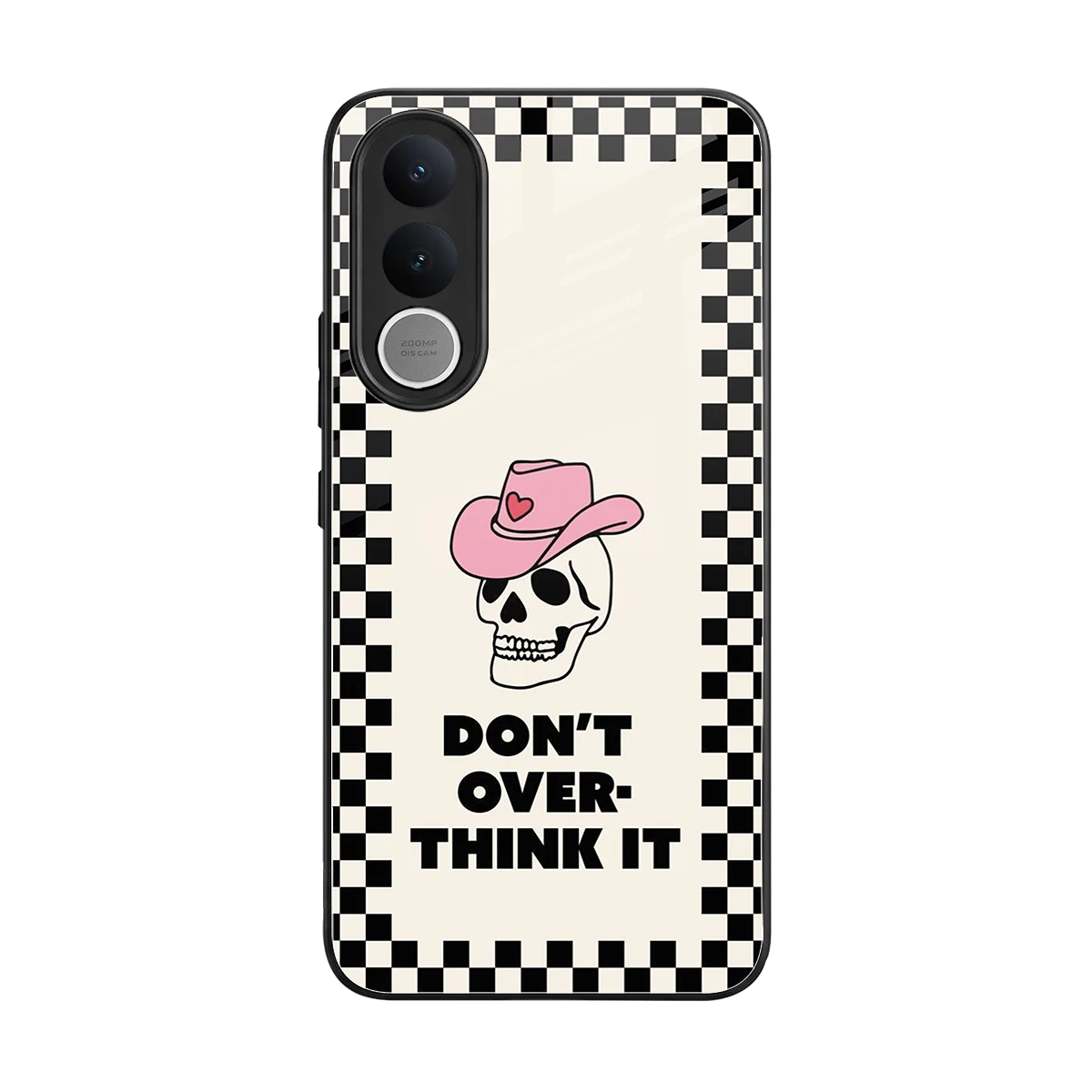 Chill Mode back phone cover | glass case for vivo v70 fe