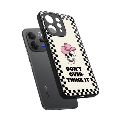 Chill Mode sleek vivo v70 cover with tempered glass back and TPU edges