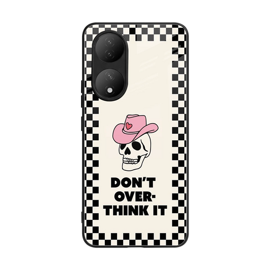 Chill Mode back phone cover | glass case for Vivo-y100