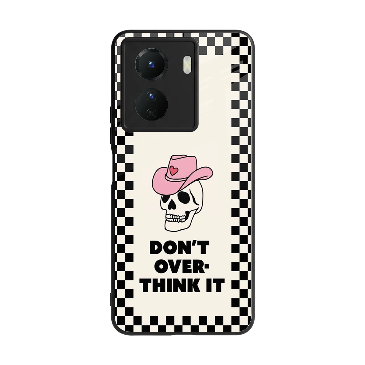 Chill Mode back phone cover | glass case for vivo y16
