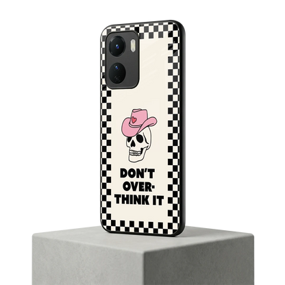 Chill Mode vivo y16 mobile cover | shockproof glass phone case