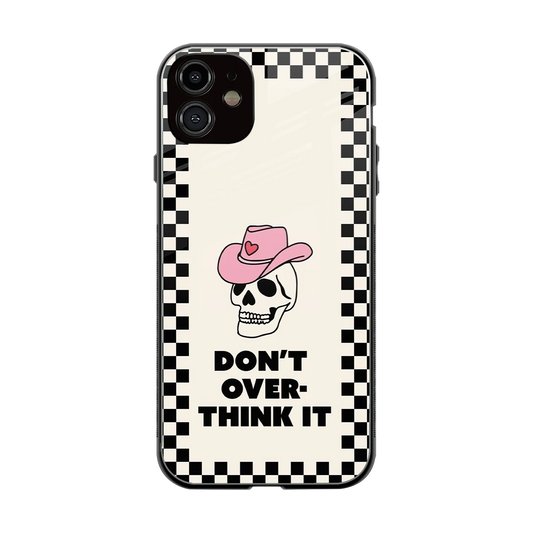 Chill Mode back phone cover | glass case for iphone 12