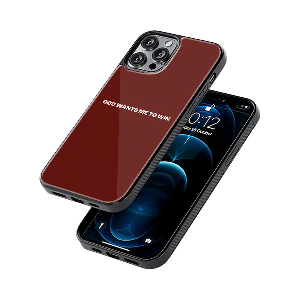 Protective Glass Back Phone Case Compatible with iPhone, Samsung, OnePlus, Pixel & More