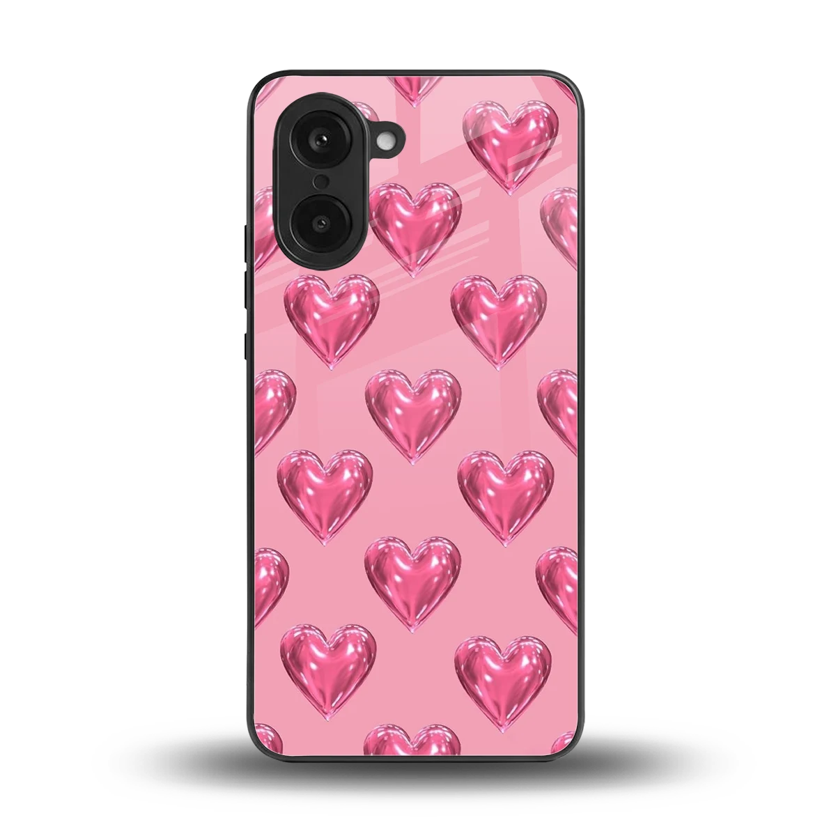 Chrome Blush back phone cover | glass case for oneplus nord ce5 5g