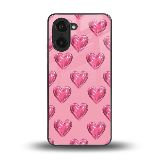 Chrome Blush back phone cover | glass case for oneplus nord ce5 5g
