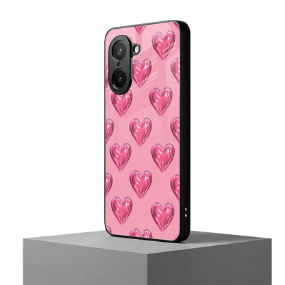 Chrome Blush oneplus nord ce5 5g mobile cover | shockproof glass phone case