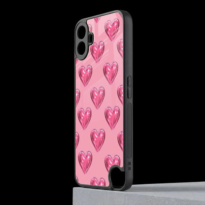 Chrome Blush cmf nothing phone 1 mobile cover | shockproof glass phone case
