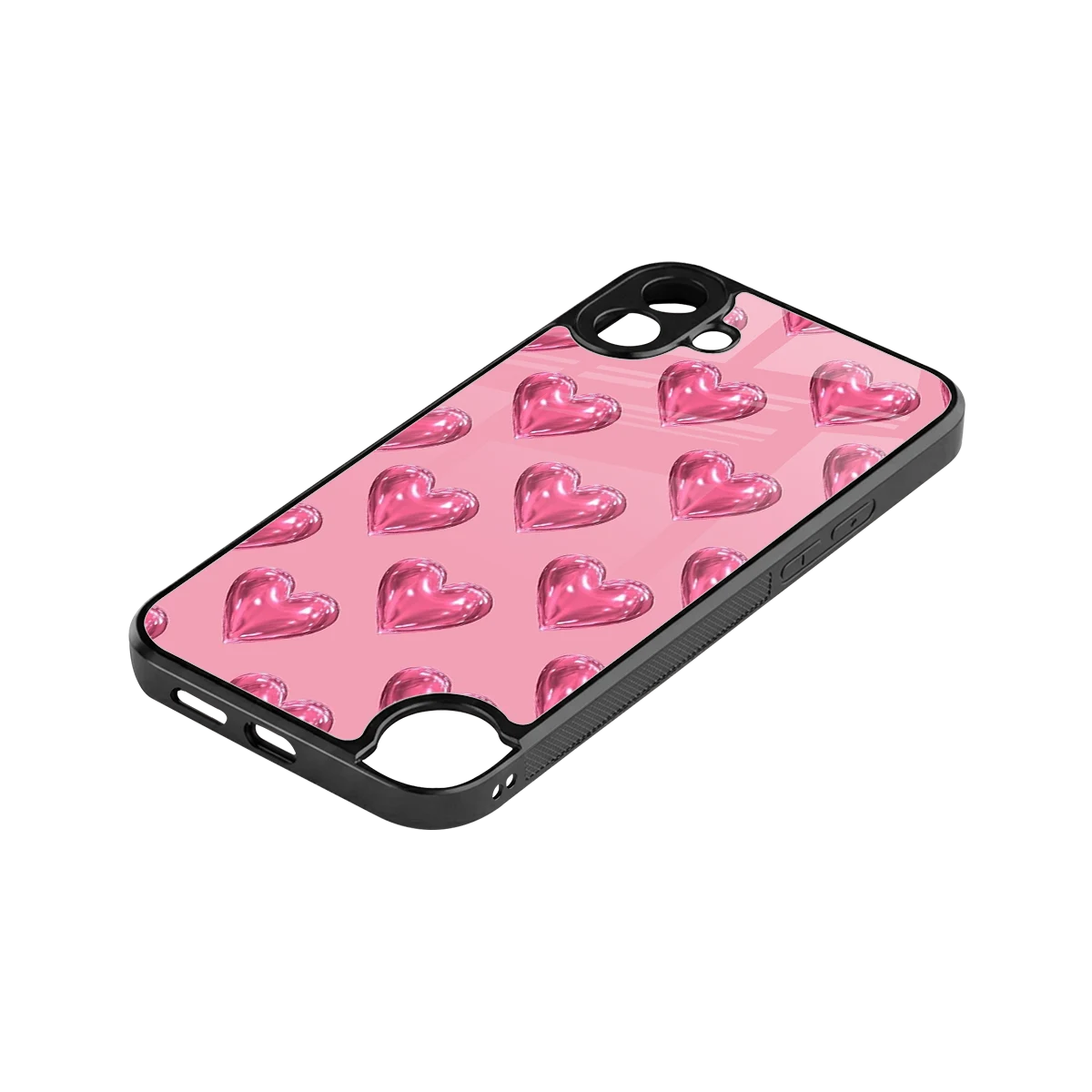 Chrome Blush stylish phone case for cmf nothing phone 1 | glossy glass and slim fit