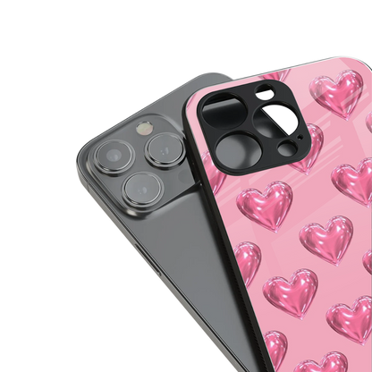 Chrome Blush Phone Case for Iphone 16 | Glass Case