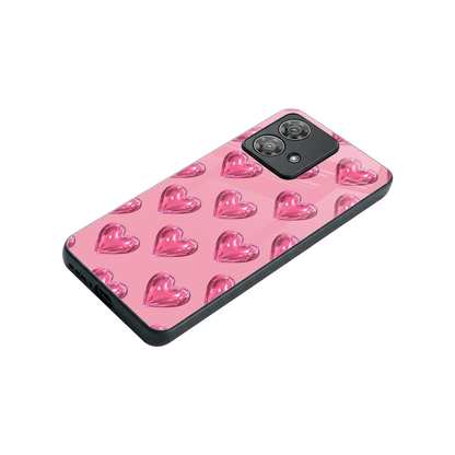 Chrome Blush stylish phone case for motorola edge 40 neo 5g | glossy glass and slim fit