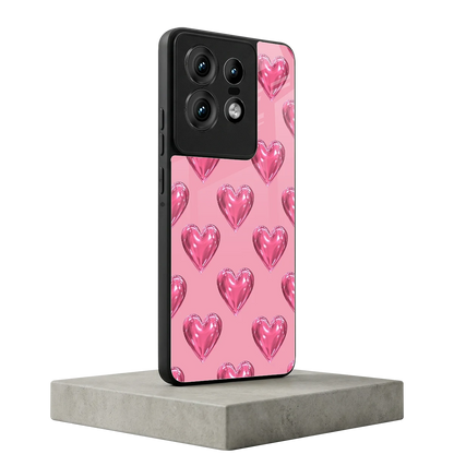 Chrome Blush motorola edge 50 pro mobile cover | shockproof glass phone case