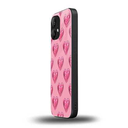 Chrome Blush nothing phone 2 mobile cover | shockproof glass phone case