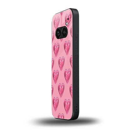 Chrome Blush nothing phone 2a plus mobile cover | shockproof glass phone case