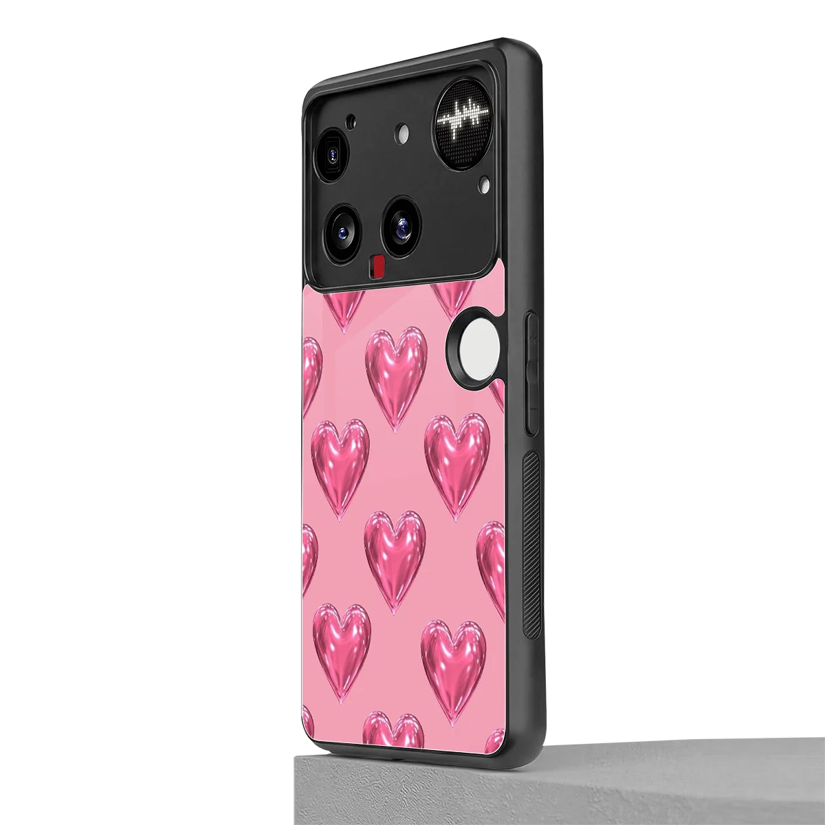 Chrome Blush nothing phone 3 mobile cover | shockproof glass phone case