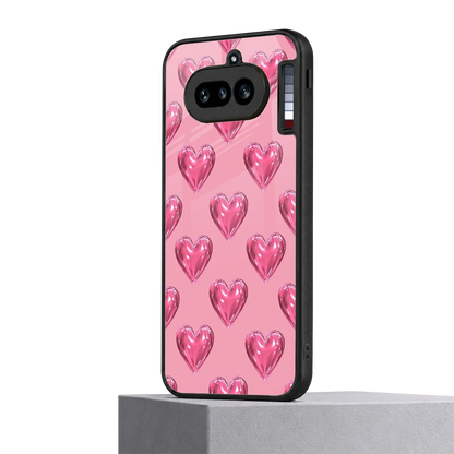 Chrome Blush nothing phone 4a mobile cover | shockproof glass phone case