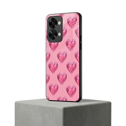 Chrome Blush oneplus nord 2t mobile cover | shockproof glass phone case