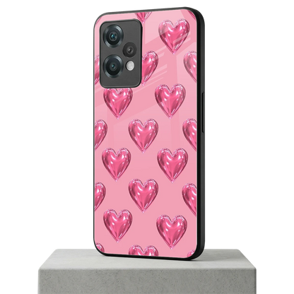 Chrome Blush oneplus nord ce 2 lite mobile cover | shockproof glass phone case