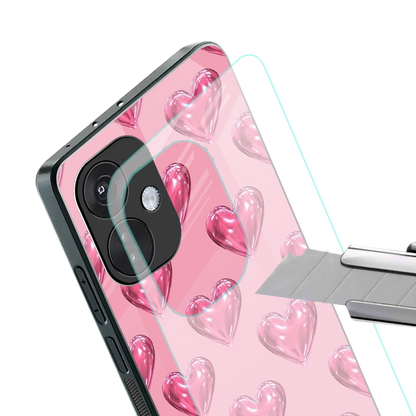 Chrome Blush stylish phone case for oneplus nord ce 3 | glossy glass and slim fit