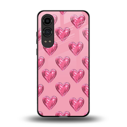 Chrome Blush back phone cover | glass case for oneplus nord ce 4 lite
