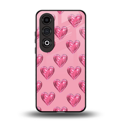 Chrome Blush back phone cover | glass case for oneplus nord ce 4