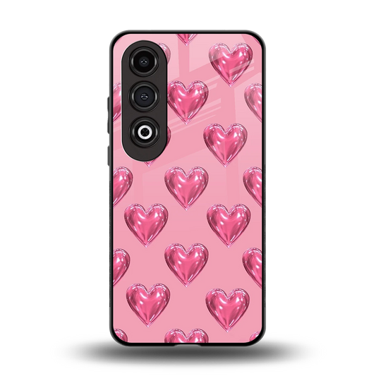 Chrome Blush back phone cover | glass case for oneplus nord ce 4