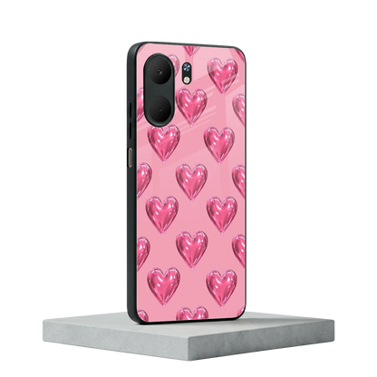 Chrome Blush oppo a5x 5g mobile cover | shockproof glass phone case