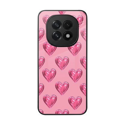 Chrome Blush back phone cover | glass case for oppo f29 5g