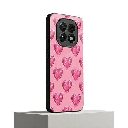 Chrome Blush oppo f29 5g mobile cover | shockproof glass phone case
