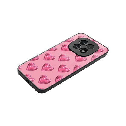 Chrome Blush stylish phone case for oppo f29 5g | glossy glass and slim fit