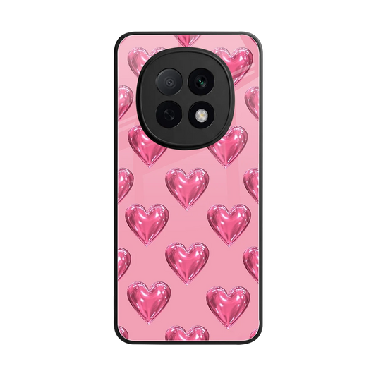 Chrome Blush back phone cover | glass case for oppo f29 pro 5g