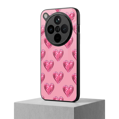 Chrome Blush oppo find x8 mobile cover | shockproof glass phone case